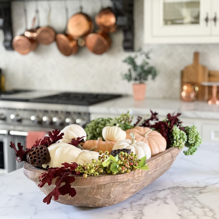 Dough Bowl Centerpieces