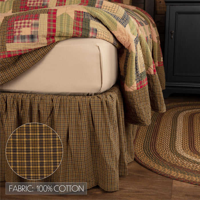 Tea Cabin Twin Bed Skirt 39x76x16