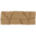 Burlap Natural Reverse Seam Patch Runner 13x36