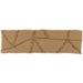 Burlap Natural Reverse Seam Patch Runner 13x48