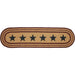 Potomac Jute Runner Stencil Stars 13x48