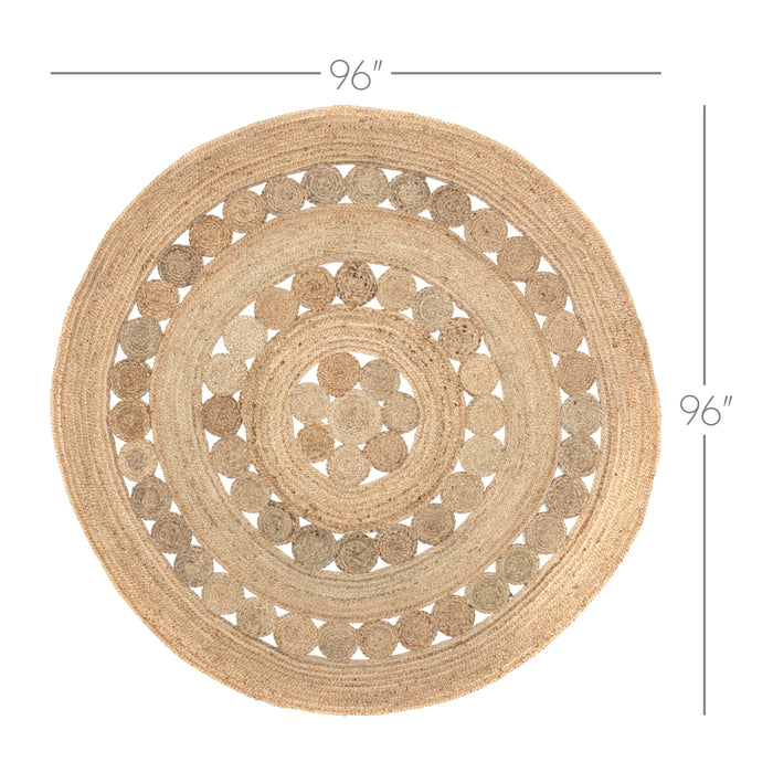 Celeste Jute Rug 8ft Round