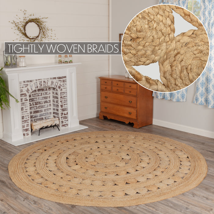 Celeste Jute Rug 8ft Round