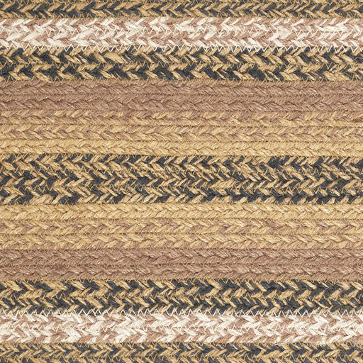 Kettle Grove Jute Stair Tread Oval Latex 8.5x27