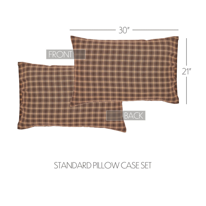 Dawson Star Standard Pillow Case Set of 2 21x30