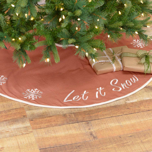 Let It Snow Tree Skirt 48