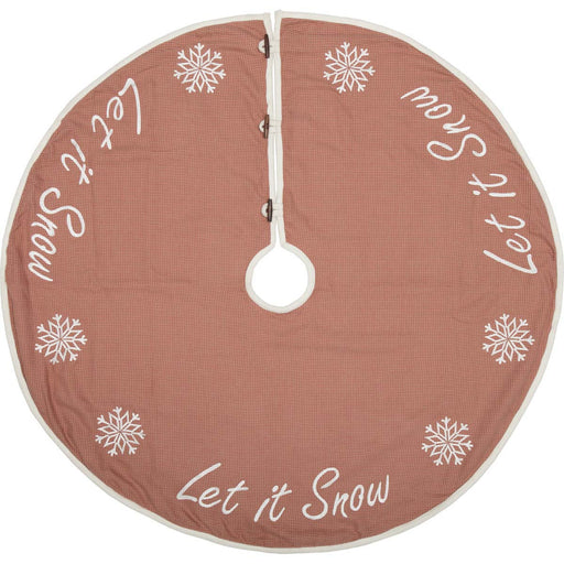 Let It Snow Tree Skirt 48