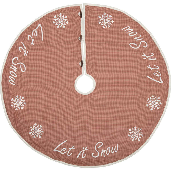 Let It Snow Tree Skirt 48