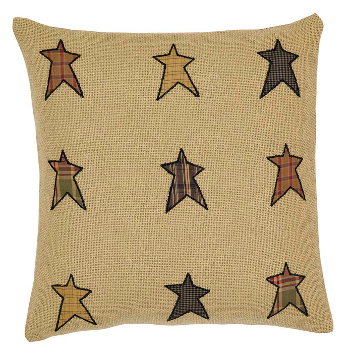 Stratton Applique Star Pillow 16x16