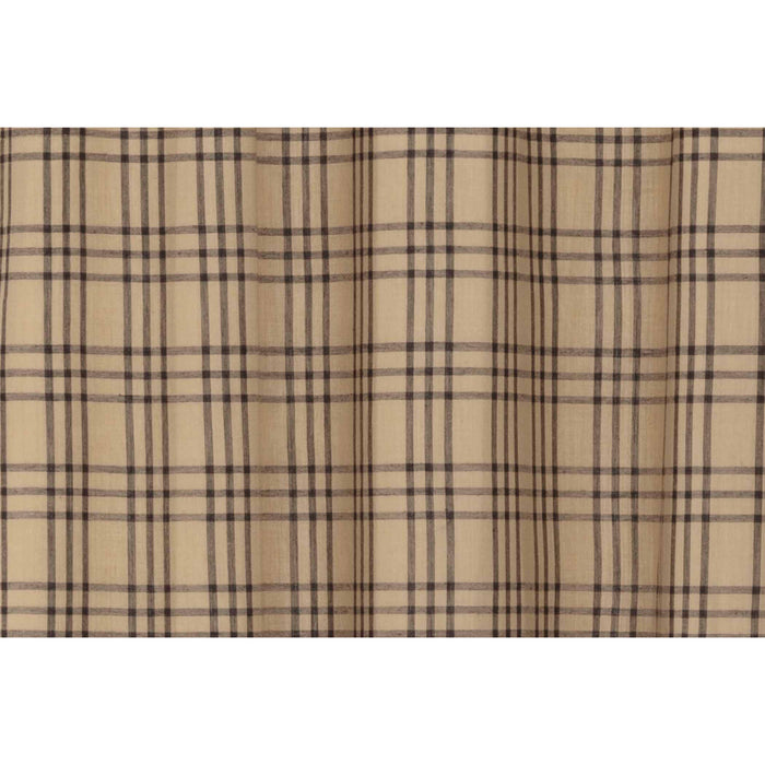 Sawyer Mill Charcoal Plaid Panel Set of 2 84x40