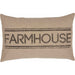 Sawyer Mill Charcoal Farmhouse Pillow 14x22