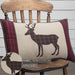 Wyatt Deer Applique Pillow 14x22