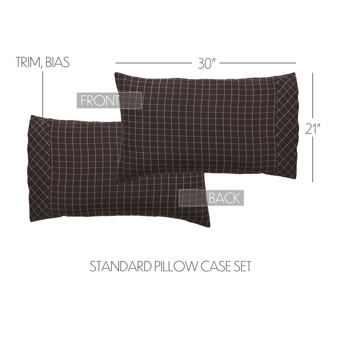 Wyatt Standard Pillow Case Set of 2 21x30