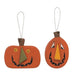 2/Set Funny Face Jack o Lantern Ornaments