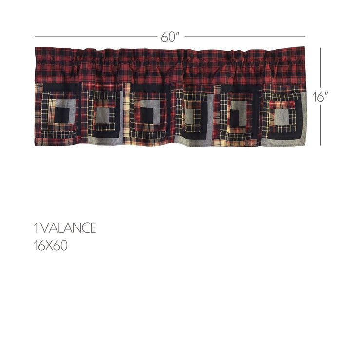 Cumberland Patchwork Valance 16x60