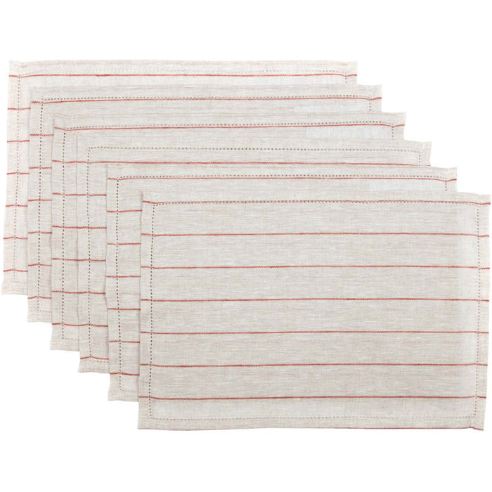 Charley Rust Placemat Set of 6 12x18