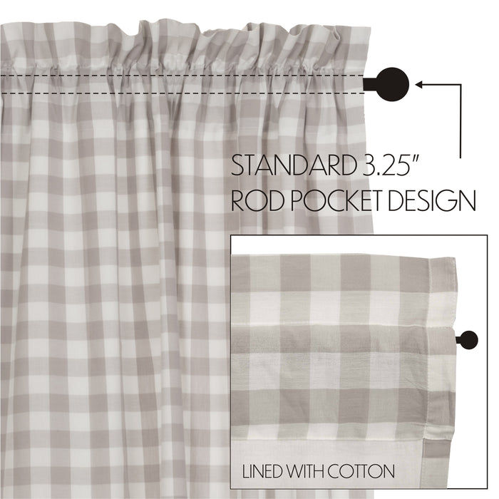 Annie Buffalo Grey Check Tier Set of 2 L24xW36