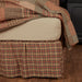 Crosswoods Twin Bed Skirt 39x76x16