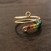 925 Sterling Silver Bead Wrap Ring
