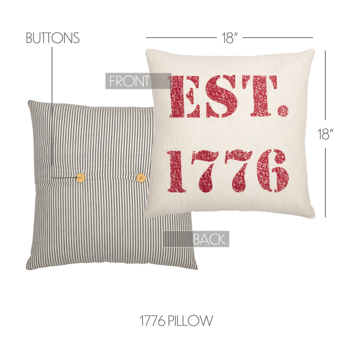 Hatteras 1776 Pillow 18x18