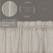 Hatteras Seersucker Blue Ticking Stripe Prairie Long Panel Set of 2 84x36x18