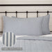 Sawyer Mill Blue Ticking Stripe King Sham 21x37