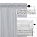 Sawyer Mill Blue Ticking Stripe Valance 16x60