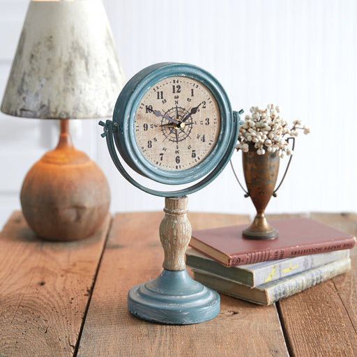 Maritime Compass Clock