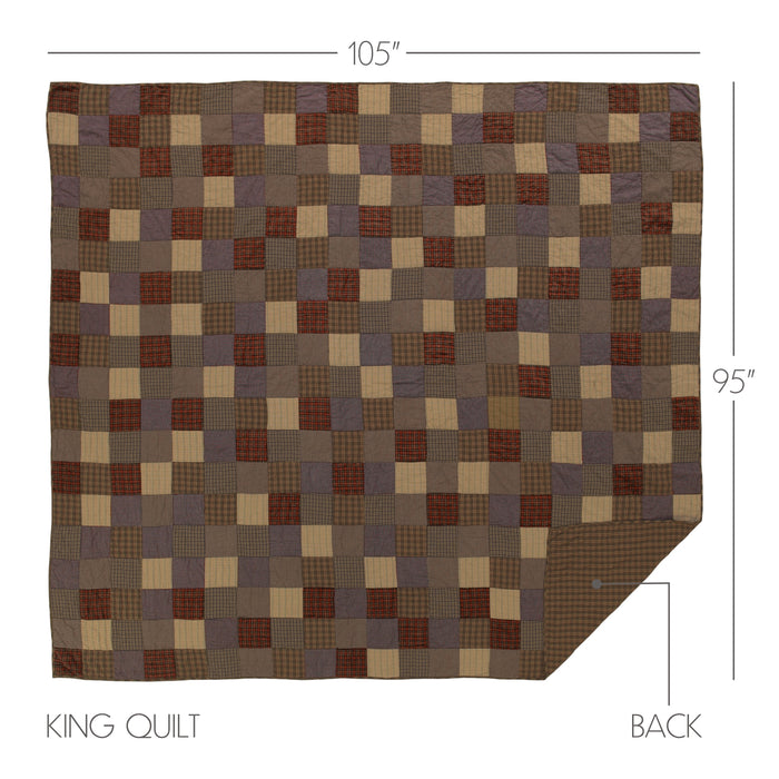 Cedar Ridge King Quilt 105Wx95L