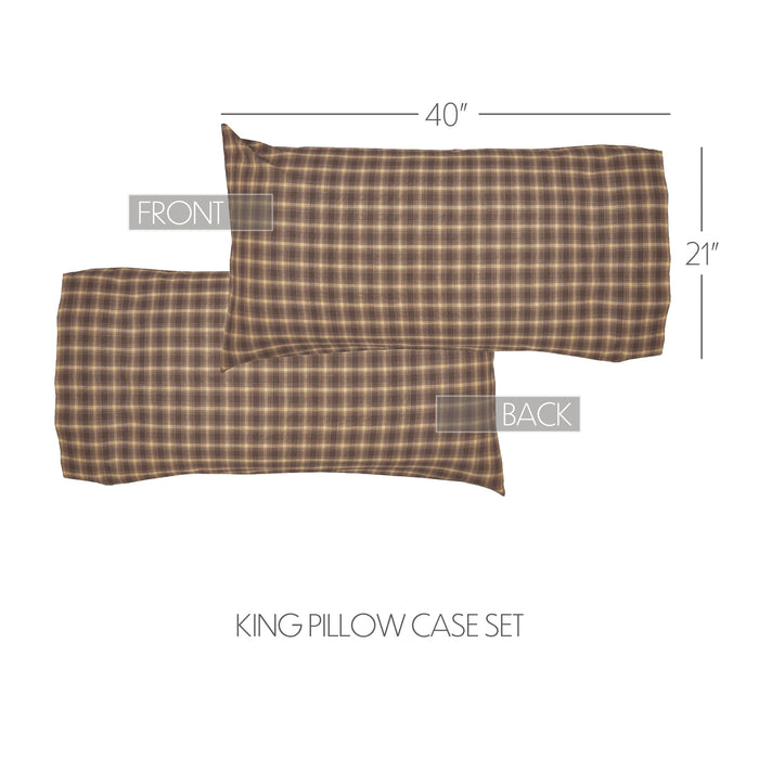 Dawson Star King Pillow Case Set of 2 21x40