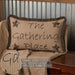 Farmhouse Star Gathering Place Pillow 14x22