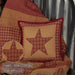 Ninepatch Star Quilted Pillow 12x12