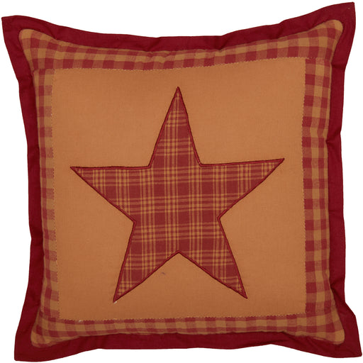 Ninepatch Star Quilted Pillow 12x12