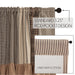 Sawyer Mill Charcoal Patchwork Valance 19x60