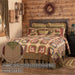 Tea Cabin California King Quilt 130Wx115L