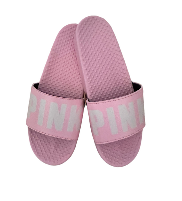 PINK Victoria's Secret Slides Sandals Sz L