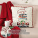 Merry Christmas Truck Pillow 18x18