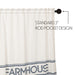 Sawyer Mill Blue Farmhouse Shower Curtain 72x72