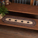 Colonial Star Jute Stair Tread Oval Latex 8.5x27