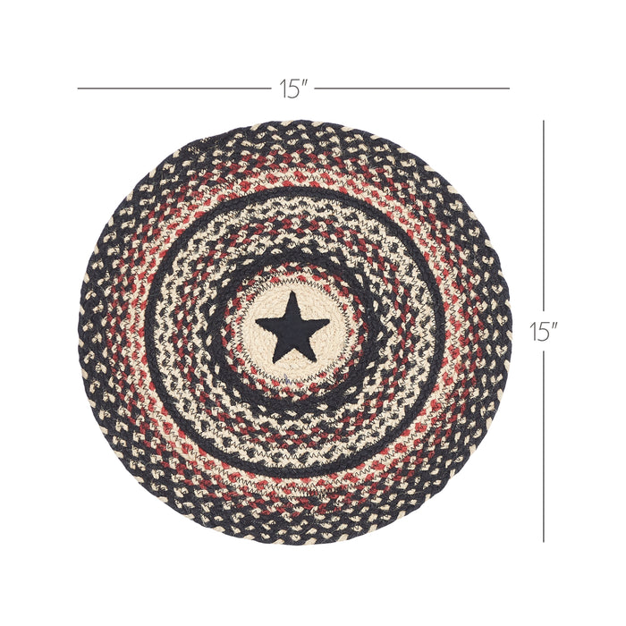 Colonial Star Jute Trivet 15