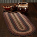 Beckham Jute Oval Runner 13x36