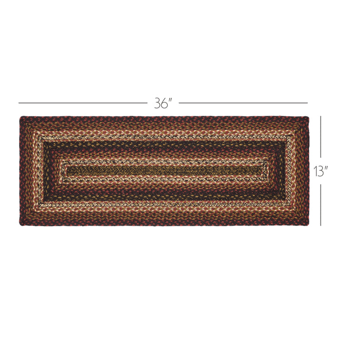 Beckham Jute Rect Runner 13x36