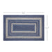 Great Falls Blue Jute Rug Rect w/ Pad 60x96