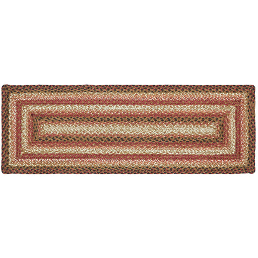 Ginger Spice Jute Rect Runner 13x36