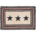 Colonial Star Jute Rect Placemat 10x15