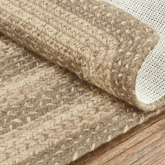 Cobblestone Jute Rug Rect w/ Pad 27x48