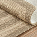 Cobblestone Jute Rug Rect w/ Pad 27x48