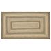 Cobblestone Jute Rug Rect w/ Pad 27x48