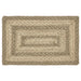 Cobblestone Jute Rect Placemat 12x18