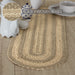 Cobblestone Jute Oval Runner 13x36